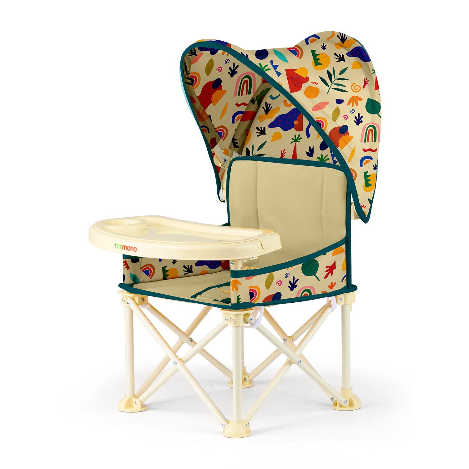 Minimono PlusUp Tenteli Portatif Mama Sandalyesi | Tropik