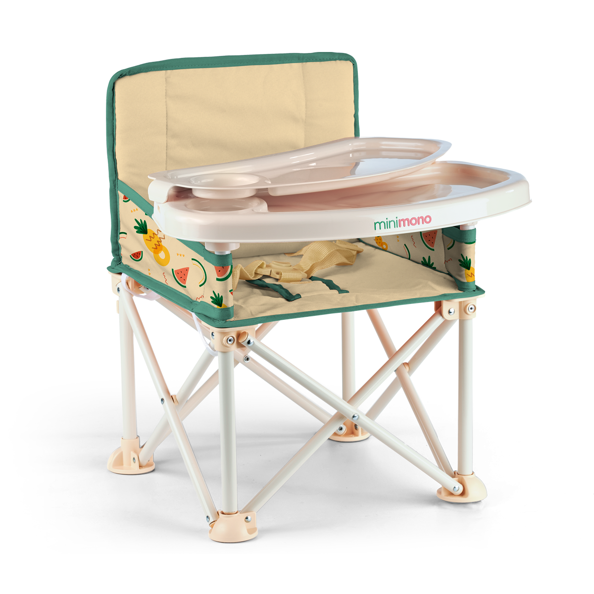 Minimono Plus Portatif Mama Sandalyesi | Karpuz & Ananas