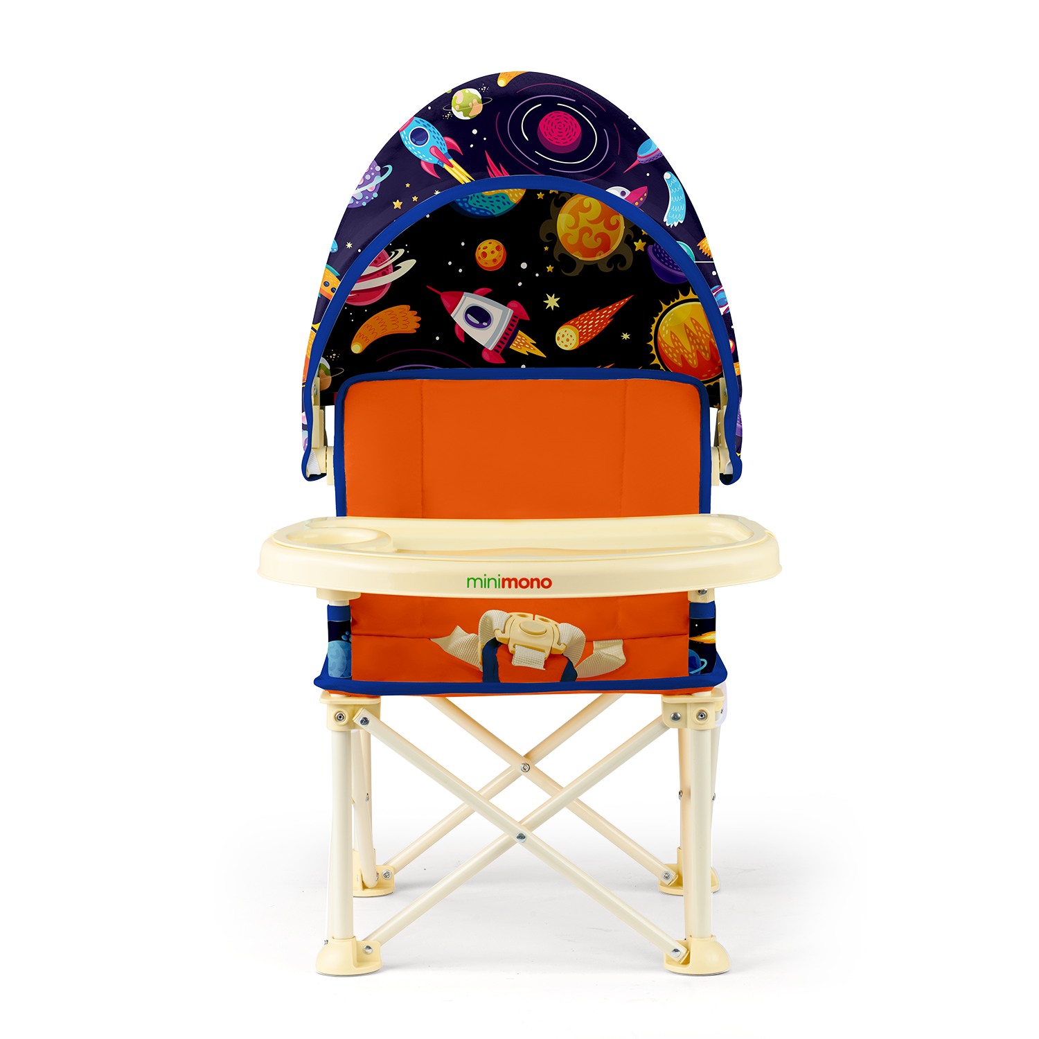 Minimono PlusUp Tenteli Portatif Mama Sandalyesi | Uzay