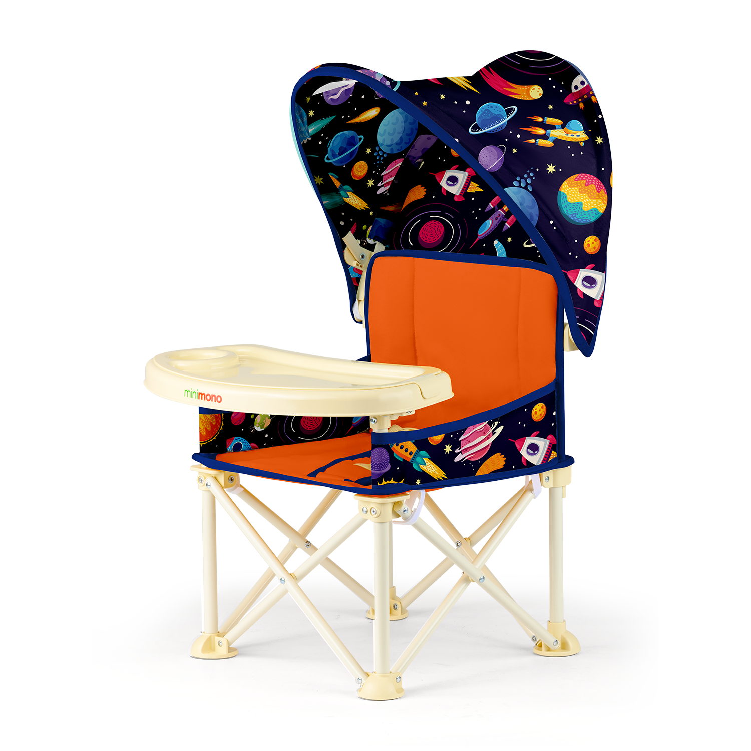 Minimono PlusUp Tenteli Portatif Mama Sandalyesi | Uzay